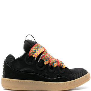 Lanvin Curb Low Top Leather Sneakers | Shop in Lisbon & Online at SHEET-1.com