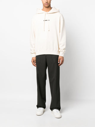 Jil Sander Hooded Logo Sweatshirt - SHEET-1 - LISBON STORE