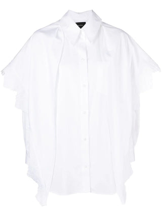 POINTED COLLAR EMBROIDERED SHIRT - SHEET-1