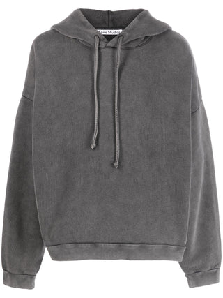 Acne Studios Logo Patch Cotton Hoodie | Shop in Lisbon & Online at SHEET-1.com