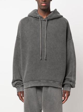 Acne Studios Logo Patch Cotton Hoodie | Shop in Lisbon & Online at SHEET-1.com