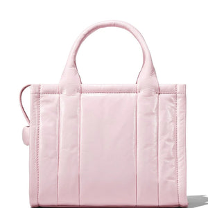 CRINKLED LEATHER TOTE BAG