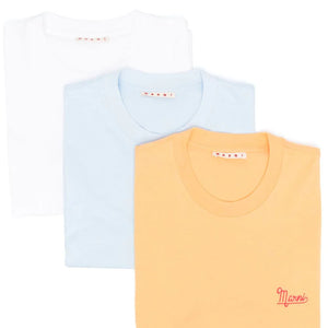 THREE-PACK EMBROIDERED-LOGO T-SHIRT - SHEET-1