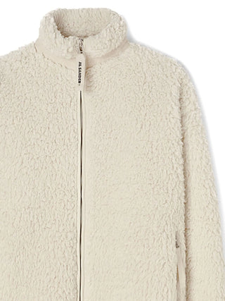 Jil Sander Faux Shearling Zipped Cardigan | Shop in Lisbon & Online at SHEET-1.com