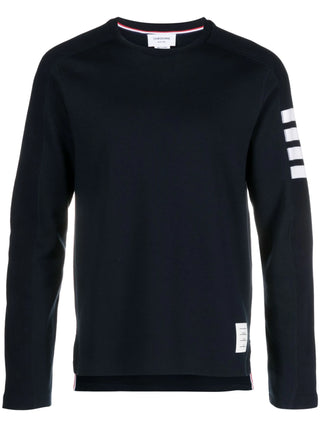 Thom Browne Engineered 4 Bar Cotton Sweatshirt | Shop in Lisbon & Online at SHEET-1.com