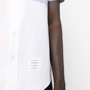 FUNMIX STRIPE OXFORD SHORT SLEEVE SHIRT