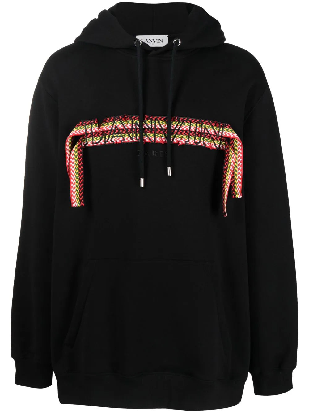 LANVIN - CLASSIC OVERSIZED CURBLACE HOODIE - SHEET-1