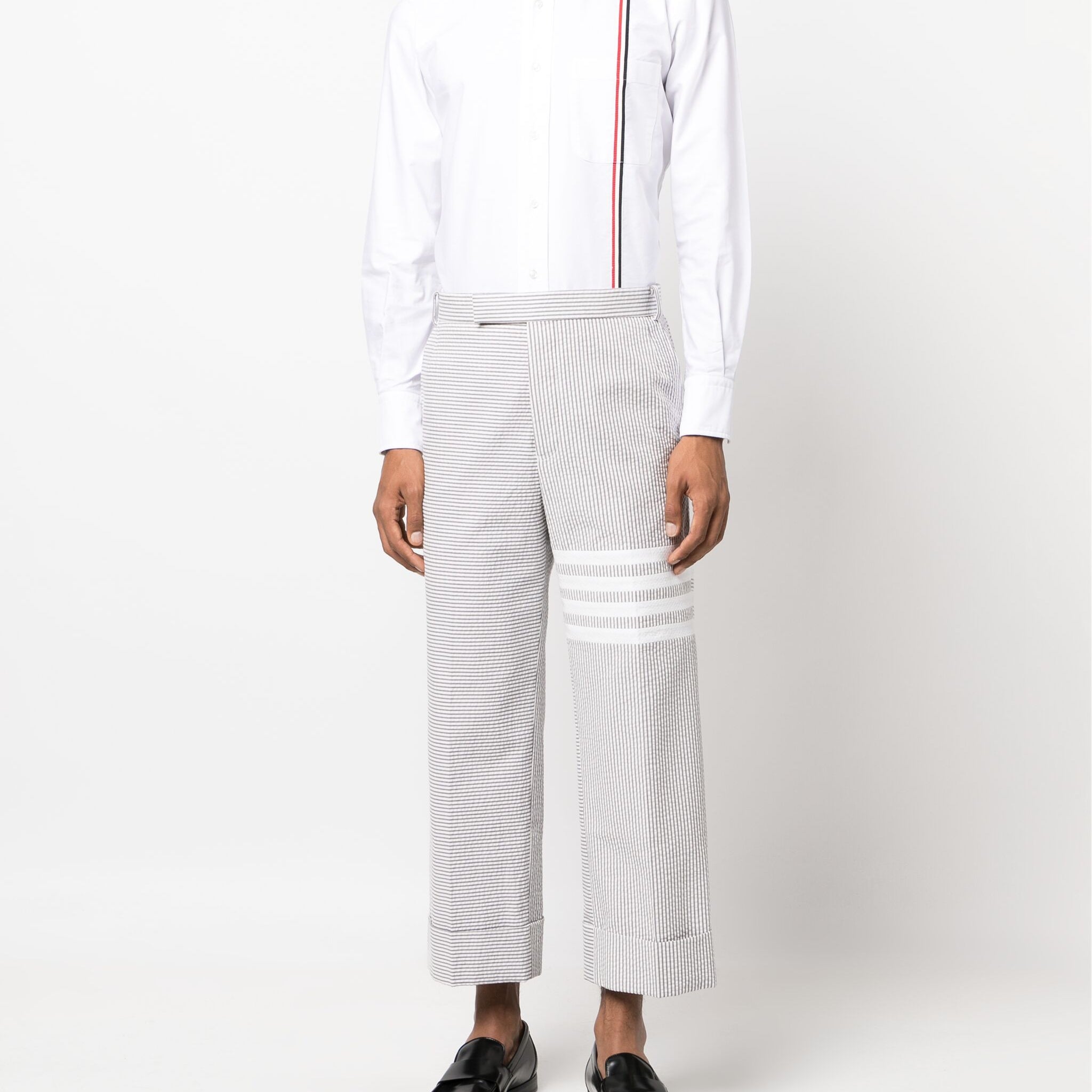 Thom Browne Cotton Oxford Shirt - SHEET-1 - LISBON STORE