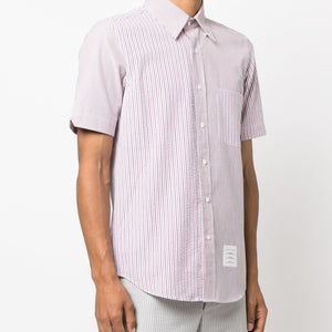 STRAIGHT FIT BUTTON DOWN SHORT SLEEVE