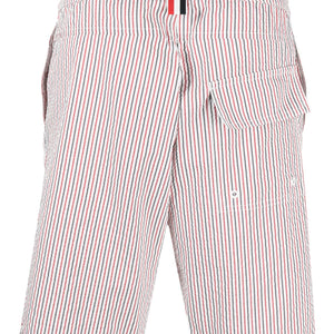 Thom Browne Seersucker Board Shorts - SHEET-1 - LISBON STORE