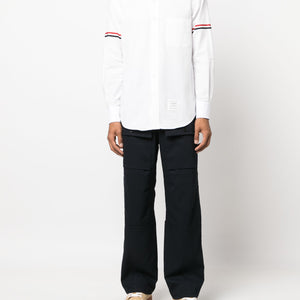 Thom Browne Seersucker Armband Shirt - SHEET-1 - LISBON STORE