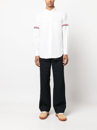 Thom Browne Seersucker Armband Shirt - SHEET-1 - LISBON STORE