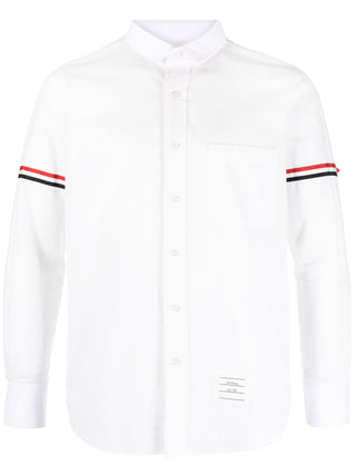 Thom Browne Seersucker Armband Shirt - SHEET-1 - LISBON STORE