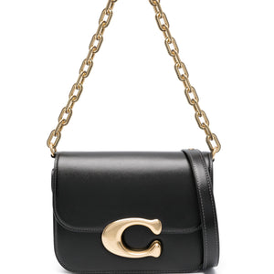 Coach Idol Logo Plaque Leather Shoulder Bag - SHEET-1 - LISBON STORE