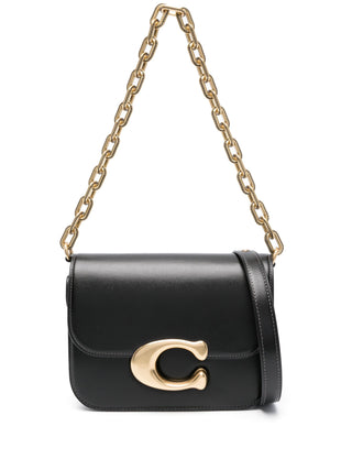 Coach Idol Logo Plaque Leather Shoulder Bag - SHEET-1 - LISBON STORE