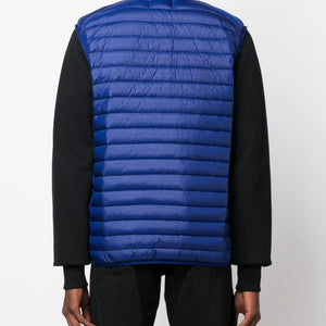 COMPASS-PATCH QUILTED GILET