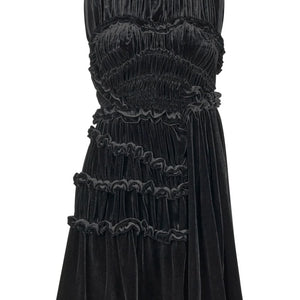 Cecilie Bahnsen  UKI Dress Velvet | Shop in Lisbon & Online at SHEET-1.com