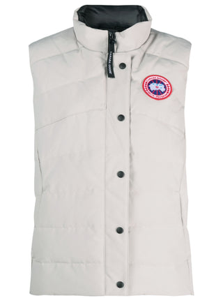 Canada Goose Logo Patch Padded Gilet - SHEET-1 - LISBON STORE