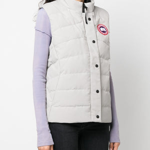 LOGO-PATCH PADDED GILET