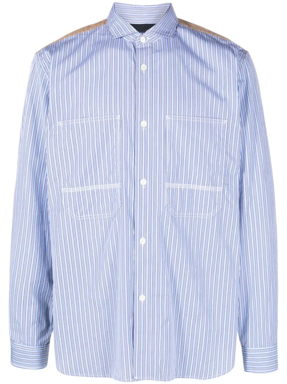 Junya Watanabe Man Panelled Buttoned Shirt | Shop in Lisbon & Online at SHEET-1.com