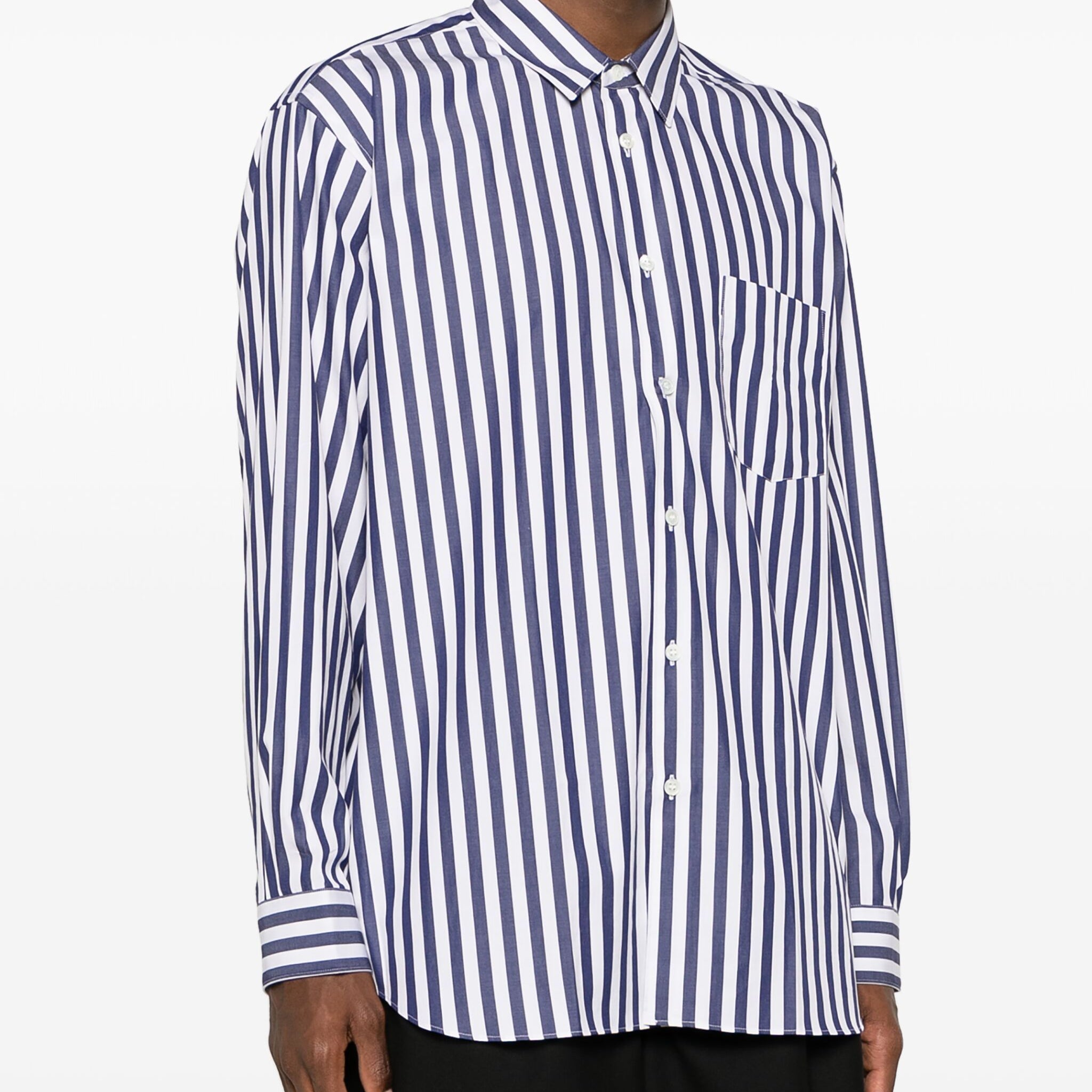 LONG-SLEEVED STRIPED SHIRT