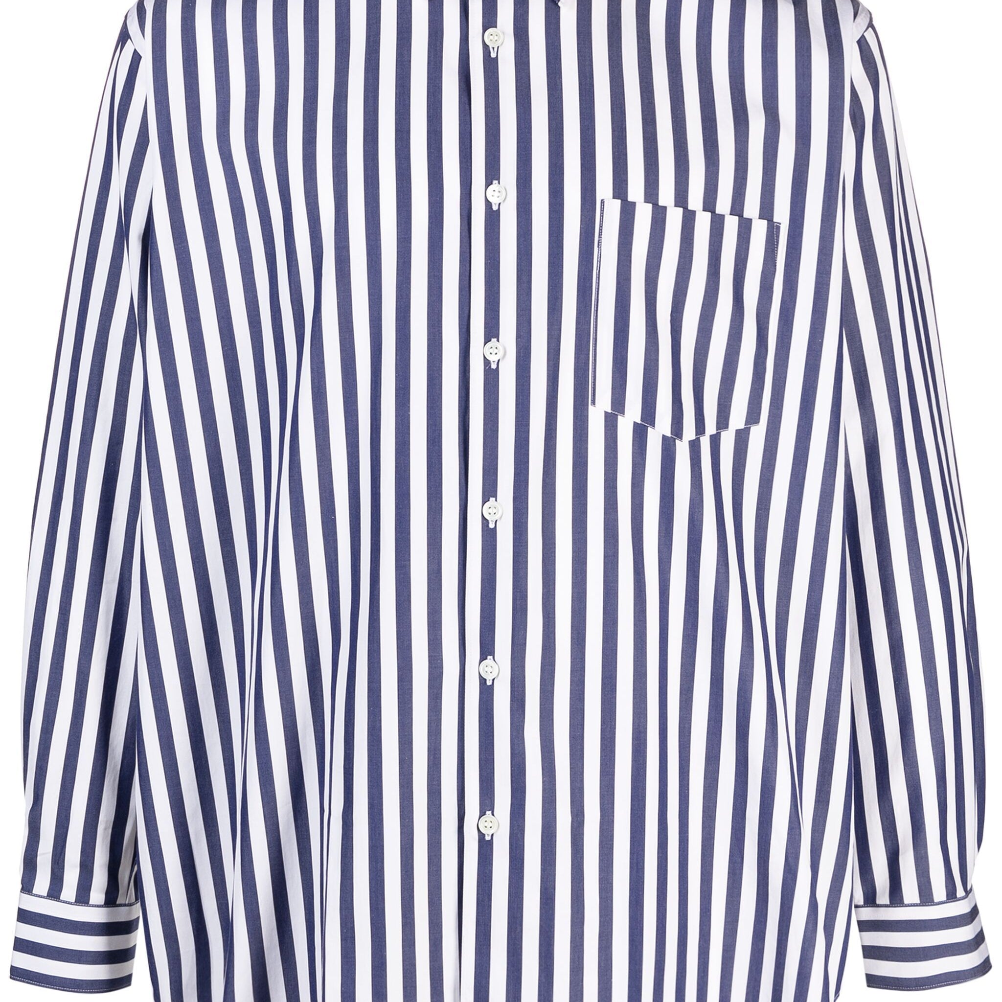 Comme Des Garçons Shirt long Sleeved Striped Shirt - SHEET-1 - LISBON STORE