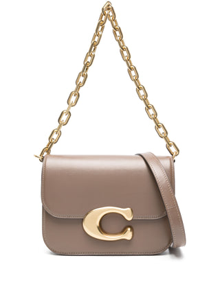 Coach Idol Logo Plaque Leather Shoulder Bag - SHEET-1 - LISBON STORE