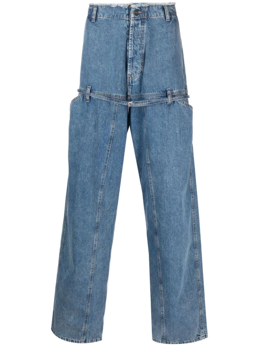 CLASSIC BELTED JEANS