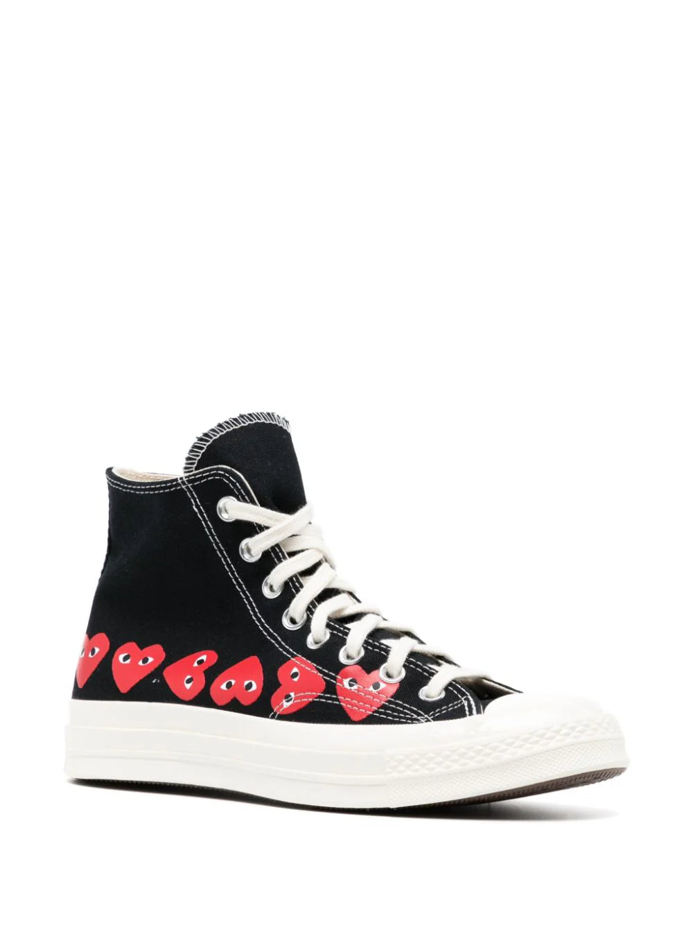 Comme de garcons converse high tops hot sale