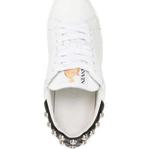 DDBO STUDDED LEATHER SNEAKERS