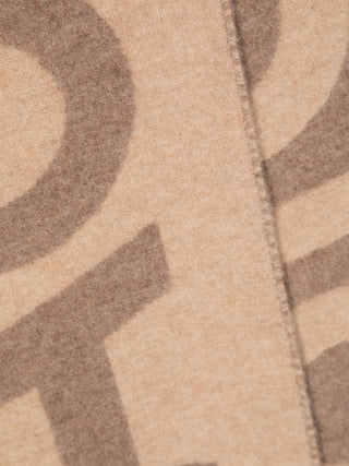 Acne Studios Logo Jacquard Frayed Rectangle Scarf | Shop in Lisbon & Online at SHEET-1.com