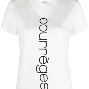  Courrèges Women's AC Straight Printed T-Shirt,