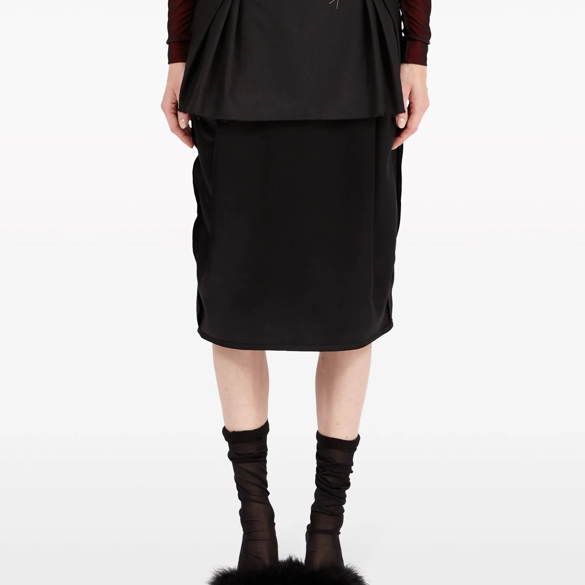 Maison Margiela Work In Progress Layered Skirt | Shop in Lisbon & Online at SHEET-1.com