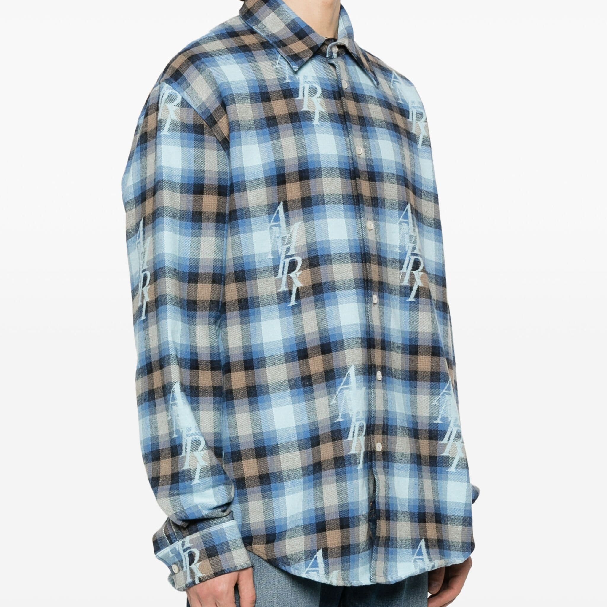 STAGGERED PLAID FLANNEL