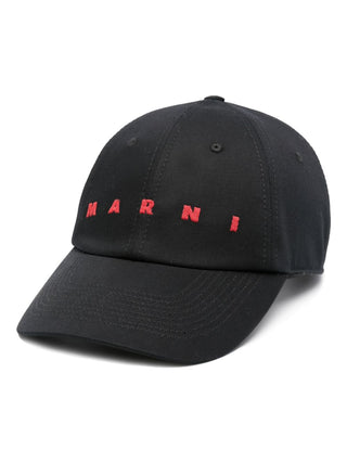 Marni Logo Embroidered Baseball Cap - SHEET-1 - LISBON STORE