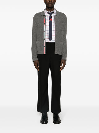 Thom Browne Check Cotton Flannel Armband Shirt - SHEET-1 - LISBON STORE