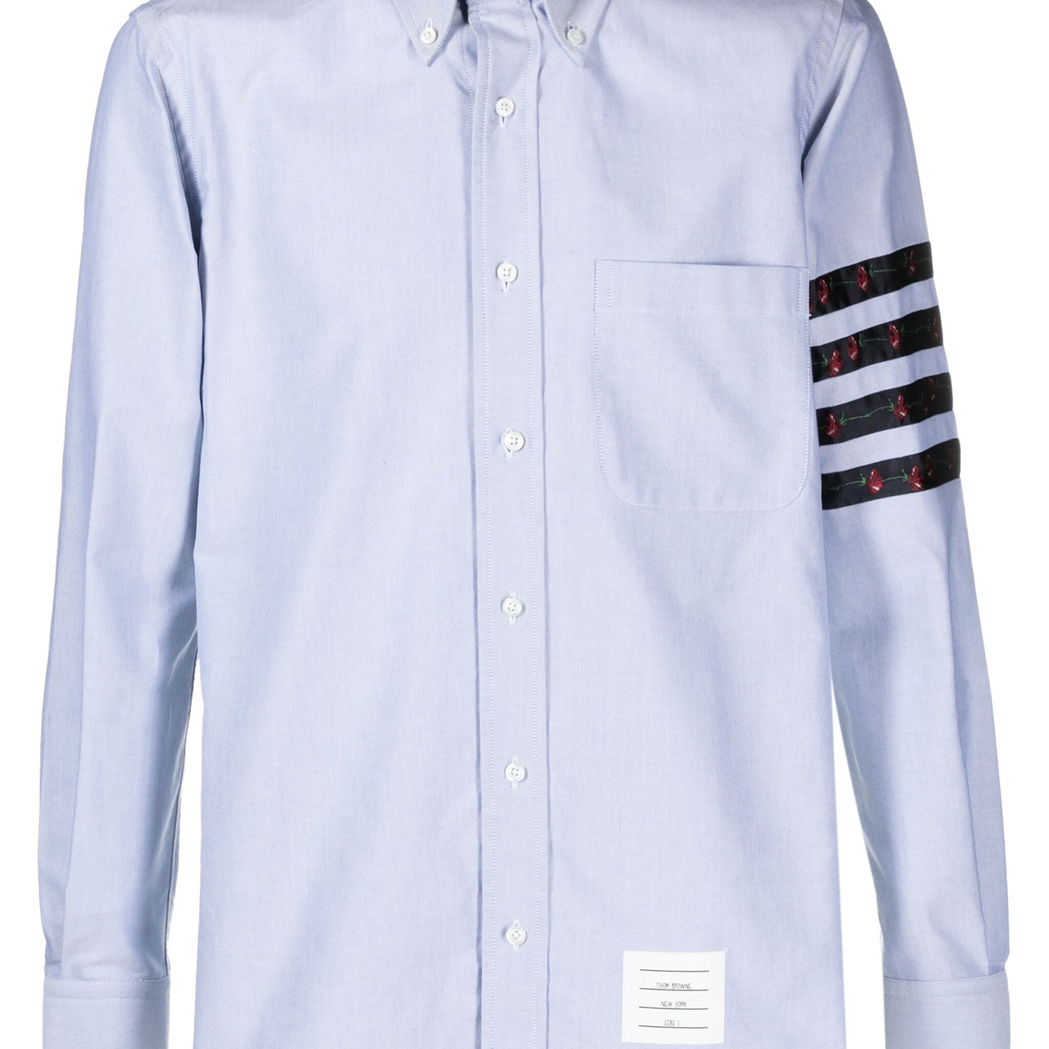 Thom Browne Oxford Rose 4-Bar Shirt - SHEET-1 - LISBON STORE