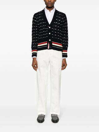 Thom Browne All Over Cable Stitch Classic - SHEET-1 - LISBON STORE