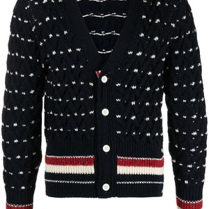 Thom Browne All Over Cable Stitch Classic - SHEET-1 - LISBON STORE