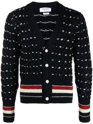 Thom Browne All Over Cable Stitch Classic - SHEET-1 - LISBON STORE