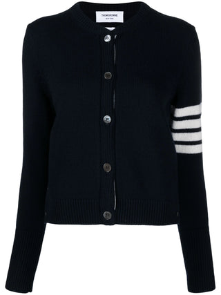 Thom Browne Floral Intarsia Cotton Jumper | Shop in Lisbon & Online at SHEET-1.com