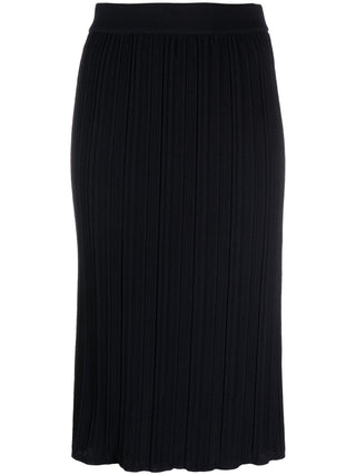 Thom Browne Plissé Virgin Wool Midi Skirt | Shop in Lisbon & Online at SHEET-1.com