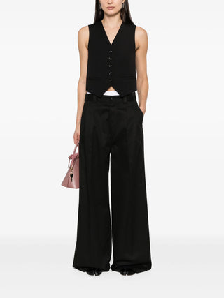 Maison Margiela Yoke Wide Leg Trousers | Shop in Lisbon & Online at SHEET-1.com