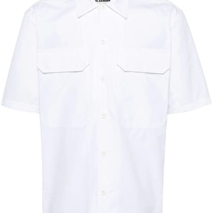 Jil Sander Short Sleeve Cotton Shirt | Shop in Lisbon & Online at SHEET-1.com