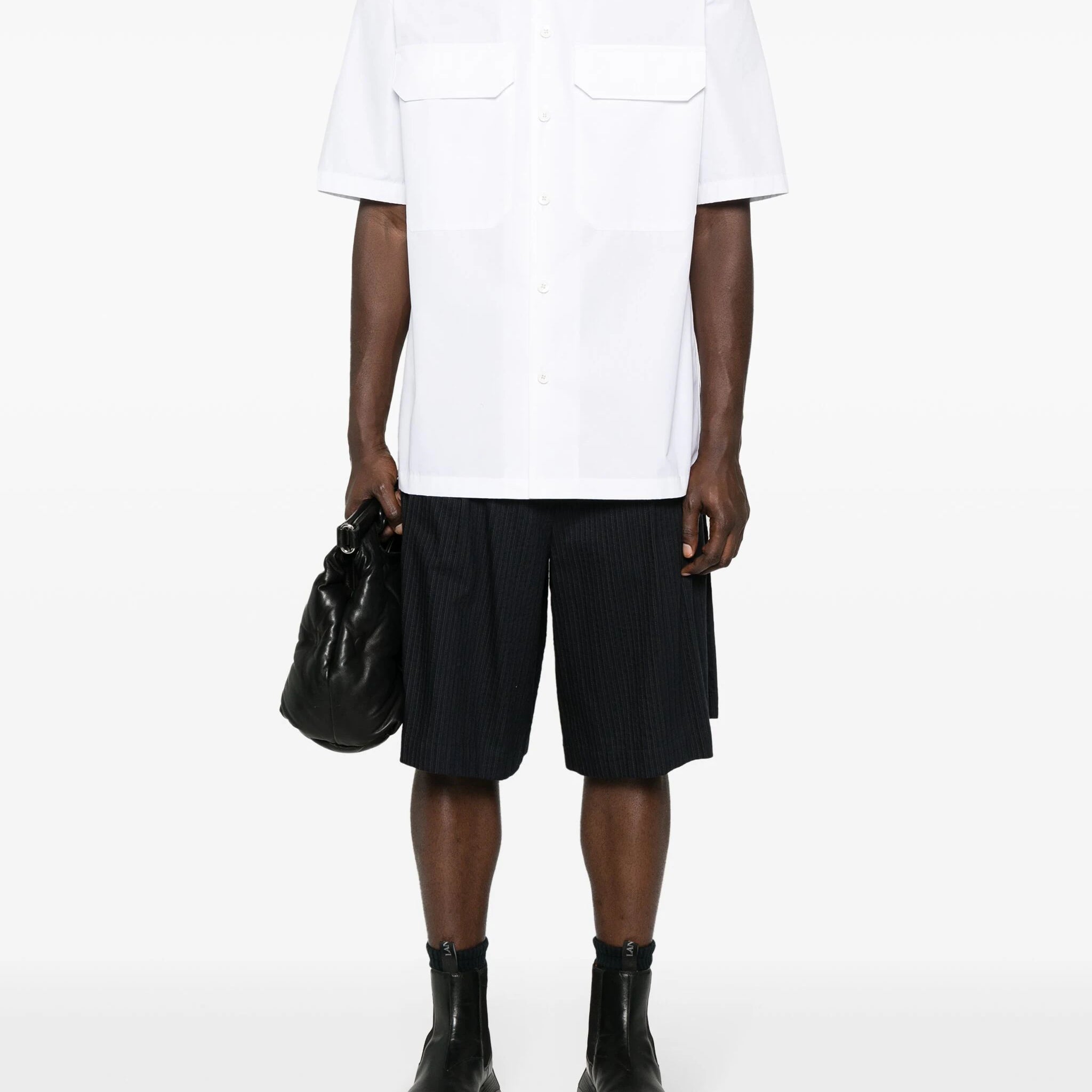 Jil Sander Short Sleeve Cotton Shirt | Shop in Lisbon & Online at SHEET-1.com