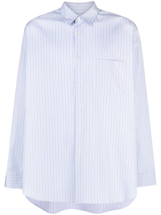 Comme Des Garçons Shirt  Striped Cotton Shirt - SHEET-1 - LISBON STORE