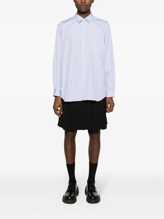 Comme Des Garçons Shirt  Striped Cotton Shirt - SHEET-1 - LISBON STORE