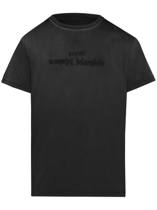 Maison Margiela Reverse Logo Print Cotton T-Shirt | Shop in Lisbon & Online at SHEET-1.com