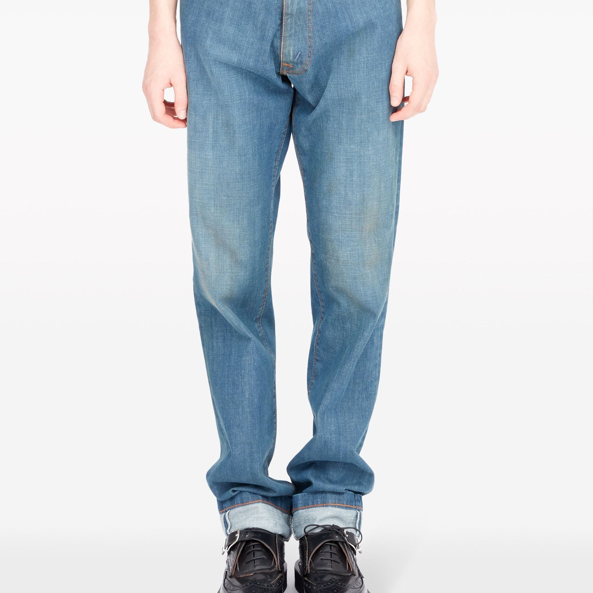 Maison Margiela Americana Turn Up Jeans | Shop in Lisbon & Online at SHEET-1.com