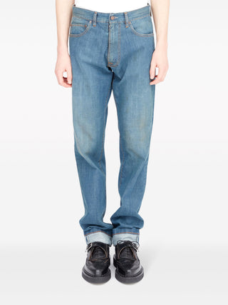 Maison Margiela Americana Turn Up Jeans | Shop in Lisbon & Online at SHEET-1.com